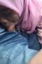 Jilbab Pink Sange Di mobil Jilbab Pink Sange Di mobil