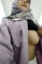 Jilbab ungu nunggu dosen sambil pamer tete Jilbab ungu nunggu dosen sambil pamer tete