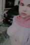 Eksibisionis Jilbab pink pamer tete di luar rumah Eksibisionis Jilbab pink pamer tete di luar rumah