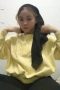 Aina Nabella jilbab hitam baju kuning colmek tembok biru Aina Nabella jilbab hitam baju kuning colmek tembok biru