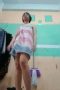 Nina Terong joget pake handuk tembok hijau Nina Terong joget pake handuk tembok hijau