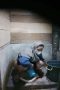Ngintip jilbab abu abu masker pipis di kafe bambu Ngintip jilbab abu abu masker pipis di kafe bambu