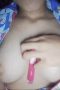 Ria Amanda SMA remes tete baju biru lipstik pink Ria Amanda SMA remes tete baju biru lipstik pink