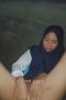 Naila jilbab biru colmek Naila jilbab biru colmek