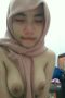 Dini Sad jilbab cream remas tete ep4 Dini Sad jilbab cream remas tete ep4