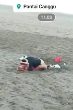 Bule ngentot di pantai canggu bali