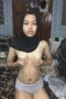 Ain Ayunie jilbab remas tete gantungan pintu coklat Ain Ayunie jilbab remas tete gantungan pintu coklat