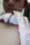 Lia Jempol SD colmek berdiri baju putih gelap Lia Jempol SD colmek berdiri baju putih gelap