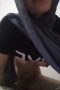Lia jilbab abu abu wot boongan di guling baju hitam Lia jilbab abu abu wot boongan di guling baju hitam